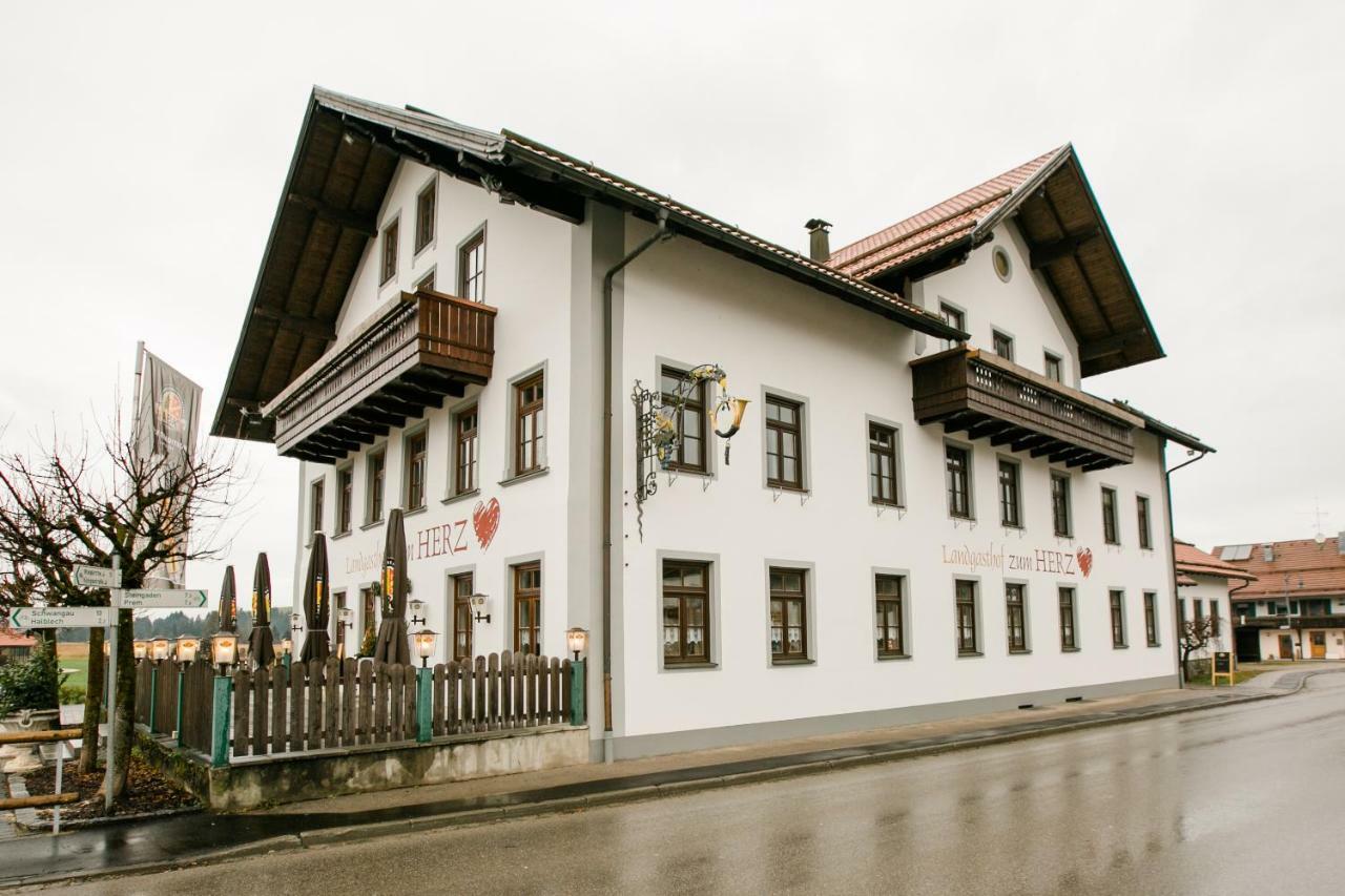 Landgasthof Zum Herz Trauchgau Eksteriør bilde